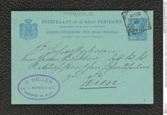 Nachlass Franz Steindachner, Postkarte von C. Heller; C. Kersten & Co. an Franz Steindachner (23.05.1908), Inv.Nr. 212.12, Seite 1